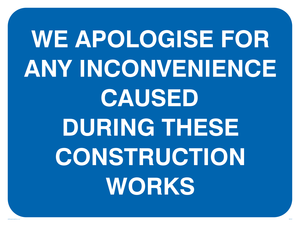 MC521: Apologies during construction