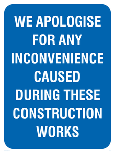 MC521: Apologies during construction