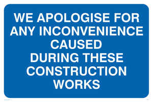 MC521: Apologies during construction