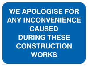 MC521: Apologies during construction