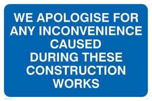 MC521: Apologies during construction