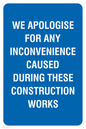 MC521: Apologies during construction