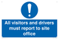 MC525: Visitors & drivers to office