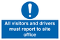 MC525: Visitors & drivers to office