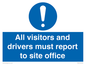 MC525: Visitors & drivers to office