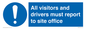 MC525: Visitors & drivers to office