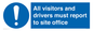 MC525: Visitors & drivers to office