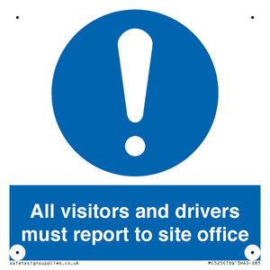 MC525: Visitors & drivers to office