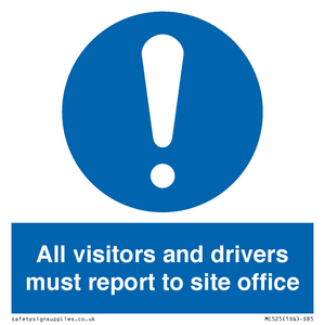 MC525: Visitors & drivers to office