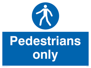 MC526: pedestrians only