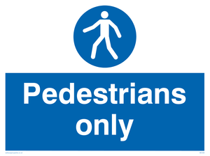 MC526: pedestrians only