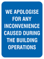 MC527: Apologies during building