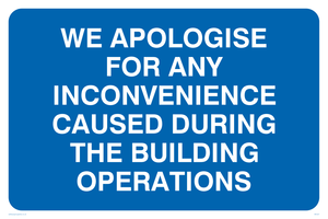 MC527: Apologies during building