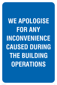 MC527: Apologies during building