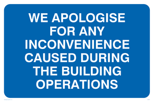 MC527: Apologies during building