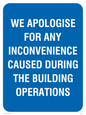 MC527: Apologies during building