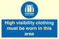 MC530: hi-vis must be worn in area