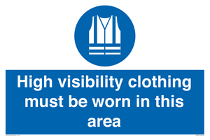 MC530: hi-vis must be worn in area