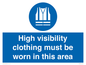 MC530: hi-vis must be worn in area