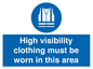 MC530: hi-vis must be worn in area