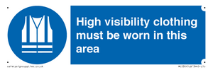 MC530: hi-vis must be worn in area