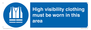 MC530: hi-vis must be worn in area
