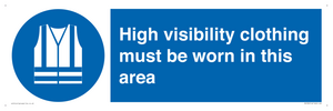 MC530: hi-vis must be worn in area