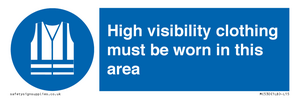 MC530: hi-vis must be worn in area