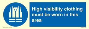 MC530: hi-vis must be worn in area