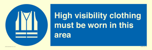 MC530: hi-vis must be worn in area