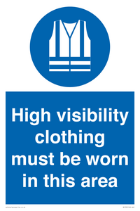 MC530: hi-vis must be worn in area