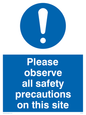 MC533: observe safety precautions