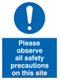 MC533: observe safety precautions