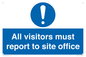 MC5397: All visitors must report to site office