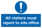 MC5397: All visitors must report to site office
