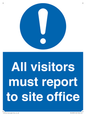 MC5397: All visitors must report to site office