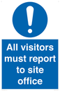 MC5397: All visitors must report to site office