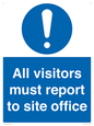 MC5397: All visitors must report to site office