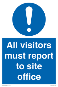 MC5397: All visitors must report to site office