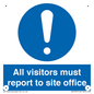 MC5397: All visitors must report to site office