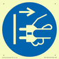 ME11395: Mandatory: Disconnect mains plug from electrical outlet