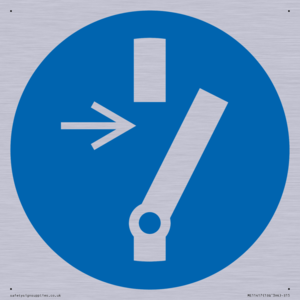 ME11417: Mandatory: Disconnect before carrying out maintenance or repair