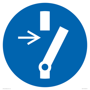 ME11417: Mandatory: Disconnect before carrying out maintenance or repair