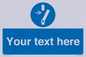 ME5162: Custom Disconnect Sign