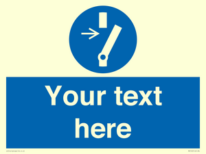 ME5162: Custom Disconnect Sign
