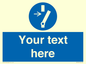 ME5162: Custom Disconnect Sign