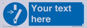 ME5162: Custom Disconnect Sign