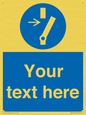 ME5162: Custom Disconnect Sign