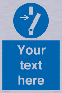 ME5162: Custom Disconnect Sign