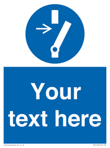 ME5162: Custom Disconnect Sign